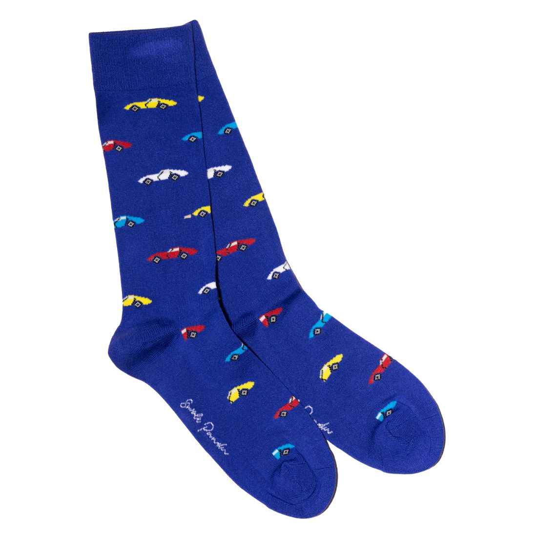 Racing Car Sock Box - 4 Pairs of Bamboo Socks (His) Sock Gift Box Swole Panda