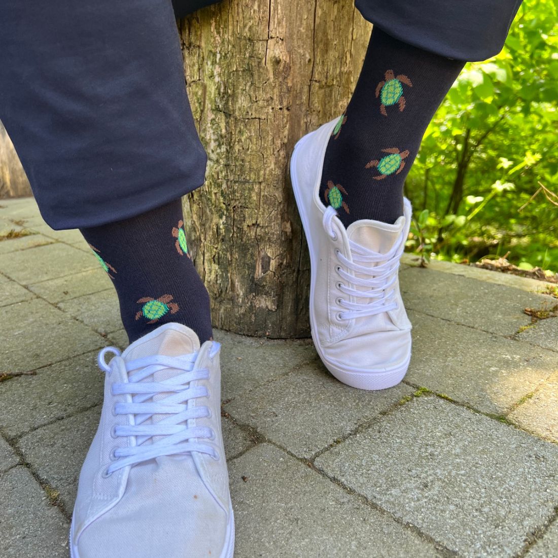 Turtle Bamboo Socks Socks Swole Panda