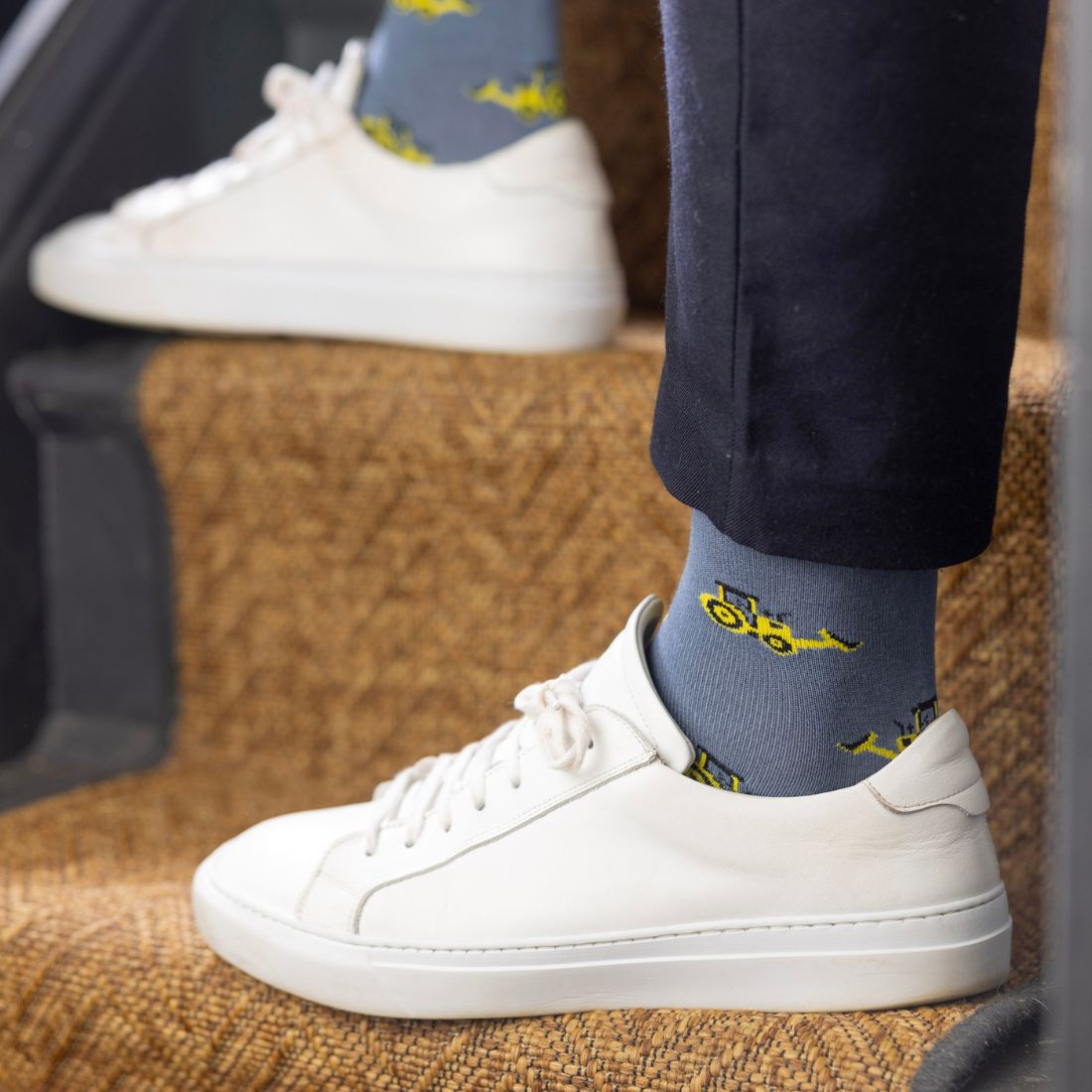Yellow Digger Bamboo Socks Socks Swole Panda
