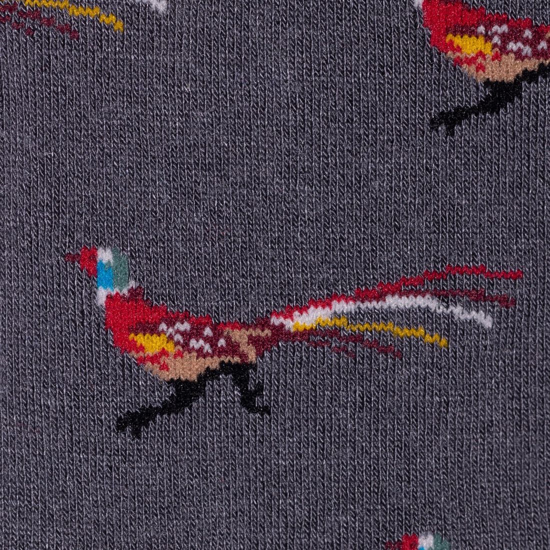 Grey Pheasant Bamboo Socks Socks Swole Panda