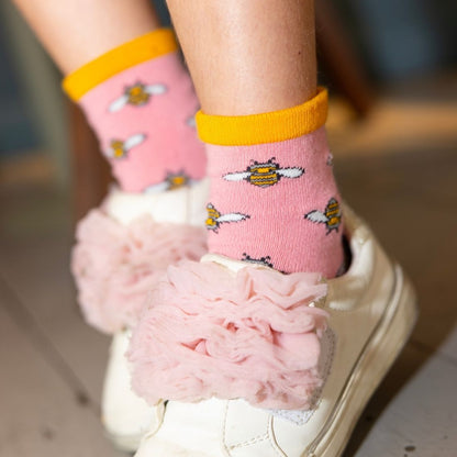 Children's Bumblebee Bamboo Socks Socks Swole Panda