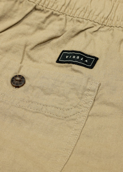 Vissla Rails Linen Eco Elastic Pant pant Vissla