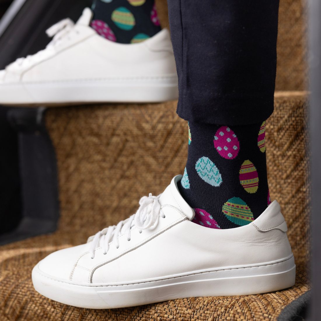 Easter Egg Bamboo Socks Socks Swole Panda