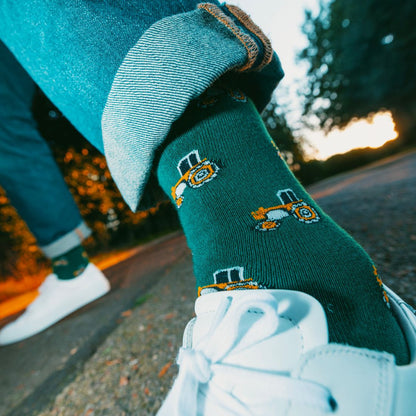 Tractor Bamboo Socks Socks Swole Panda