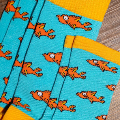 Children's Guppy Fish Bamboo Socks Socks Swole Panda