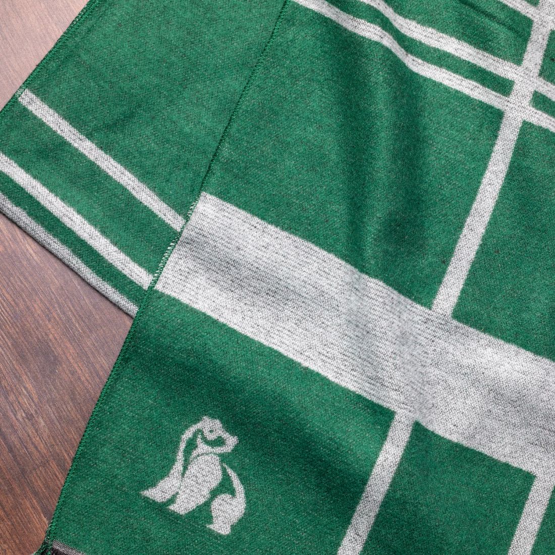 Green Check Bamboo Scarf Scarves Swole Panda