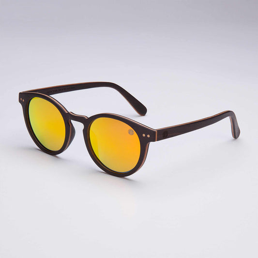 Black Pearl - Orange Lens Sunglasses Union Of Surf Orange Polarised Mirror