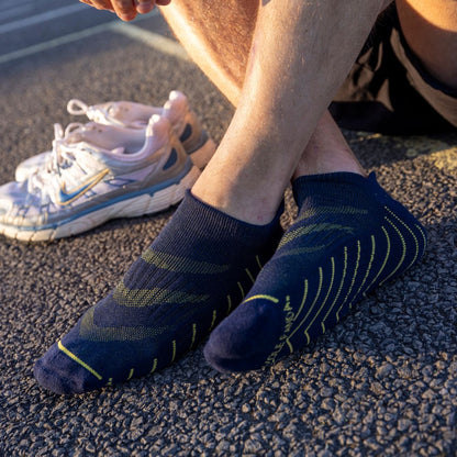Navy Performance Trainer Socks Socks Swole Panda