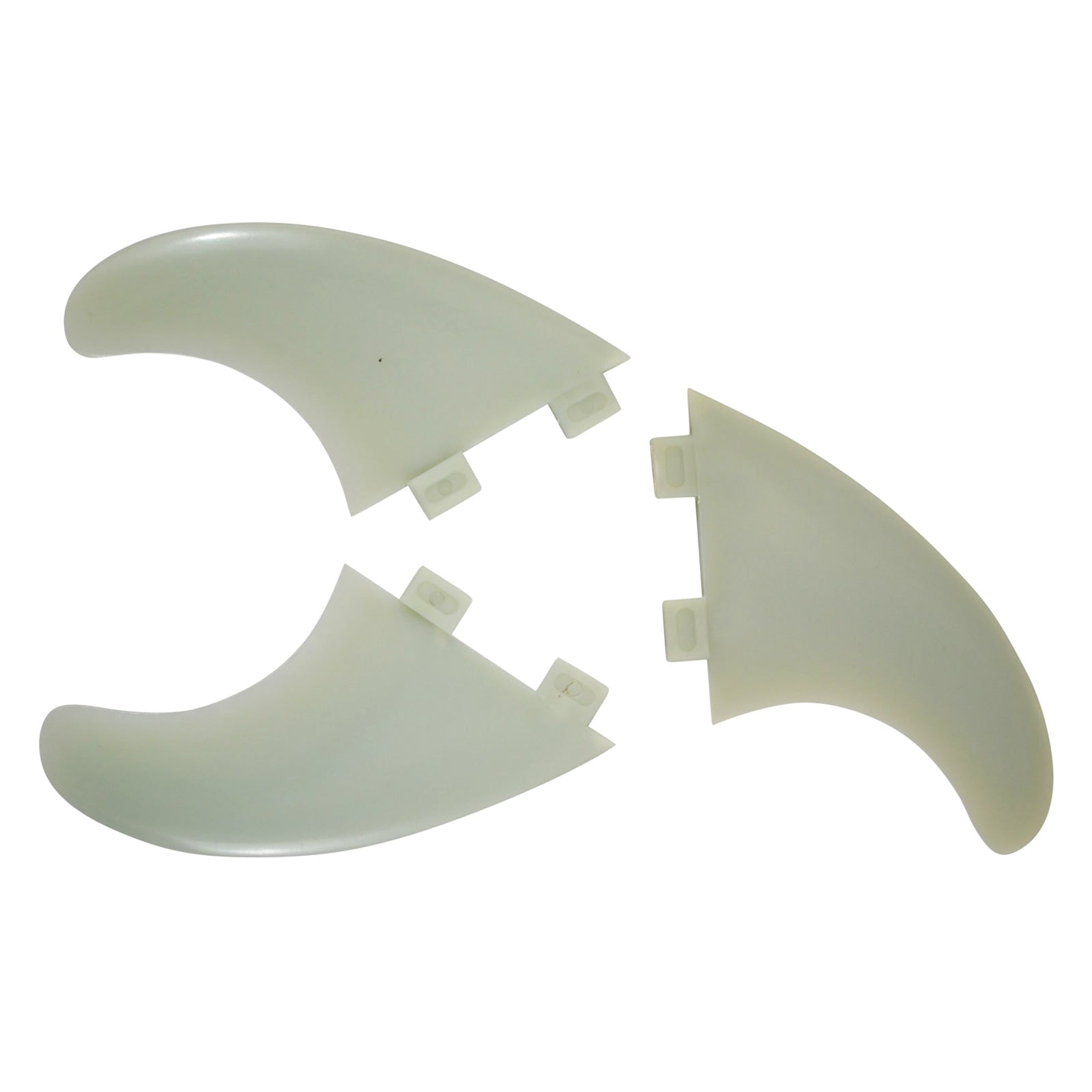 Surfboard Fins Thruster Set (3 Fin) FCS l & FCS ll compatible M5 spec Surfboard Fins Circle One Surf