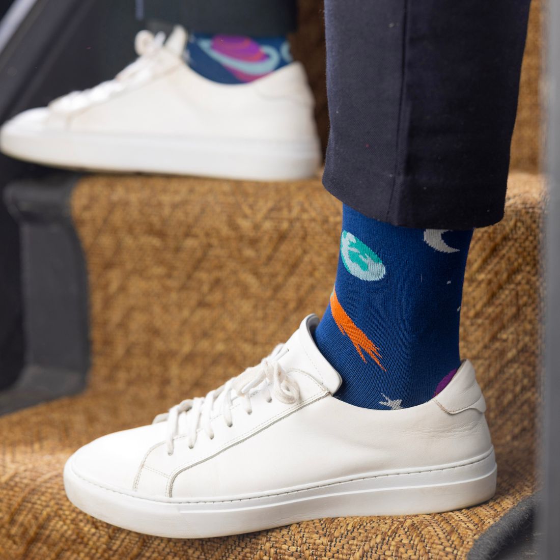 Outer Space Bamboo Socks Socks Swole Panda