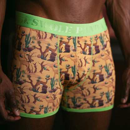 Bamboo Boxers - Savannah Underwear Swole Panda