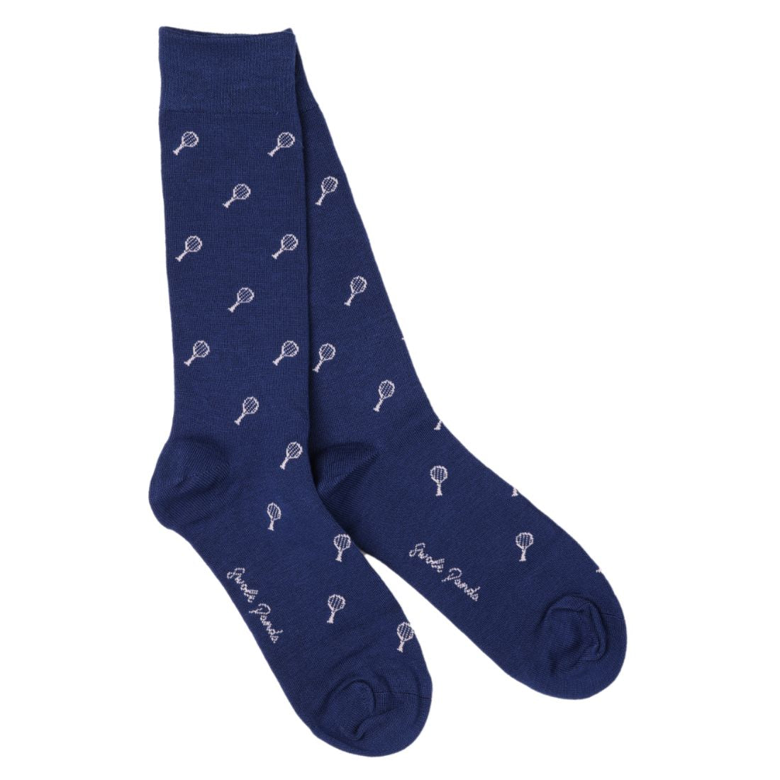 Tennis Racquet Bamboo Socks Socks Swole Panda