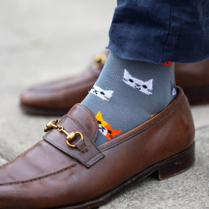 Cat Bamboo Socks Socks Swole Panda
