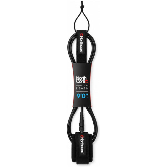 Northcore 9'0 Surfboard Leash Black Surf Leash Northcore