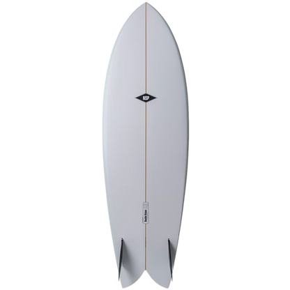 NSP Elements Double Vision Shortboard Surfboard 6'2" - White