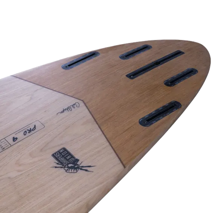 NSP Pro-9 Nature Flex 9'1" Longboard Surfboard - Paulownia Wood