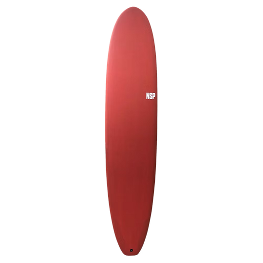 NSP Protech 8'0 Longboard Surfboard Red