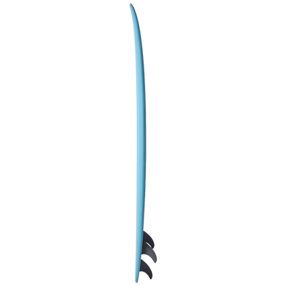 NSP Protech Funboard 7'6" Mini Mal Surfboard - Ocean Tint