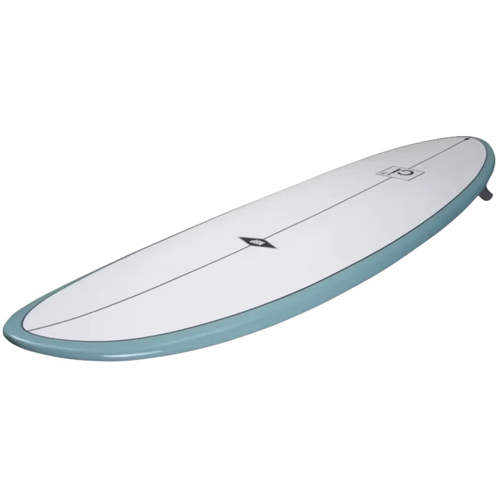 NSP CL-17 Funboard Mini Mal Surfboard - 6'8" / Teal