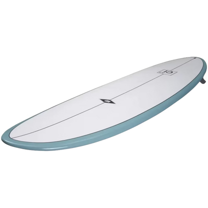 NSP CL-17 Funboard Mini Mal Surfboard - 6'8" / Teal