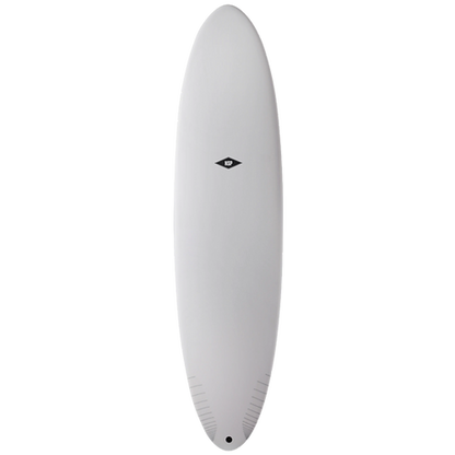 NSP Protech Funboard 6'8" Mini Mal Surfboard - White Tint Surfboard NSP