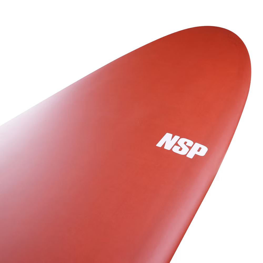 NSP Protech 8'0 Longboard Surfboard Red
