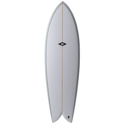 NSP Elements Double Vision Shortboard Surfboard 6'2" - White