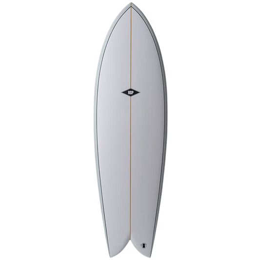 NSP Elements Double Vision Shortboard Surfboard 5'6" - White