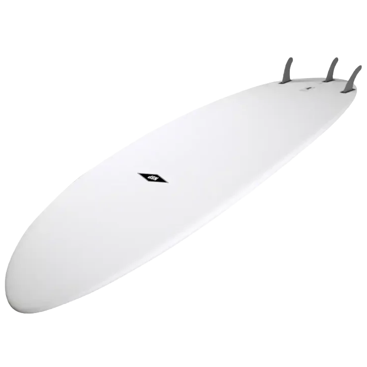 NSP Protech Funboard 6'8" Mini Mal Surfboard - White Tint Surfboard NSP