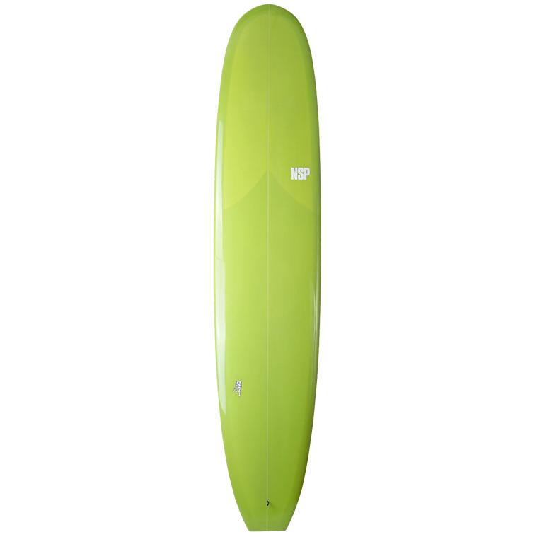 NSP Shapers Union Sleepwalker 10'0" PU Longboard Surfboard - Green