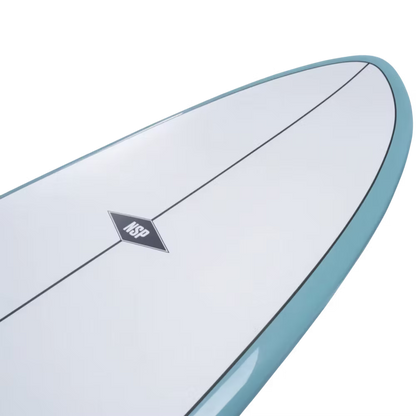 NSP CL-17 Funboard Mini Mal Surfboard - 6'8" / Teal