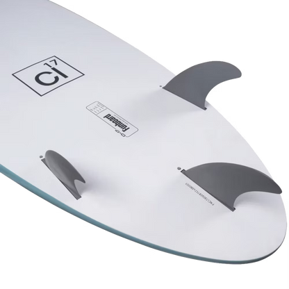 NSP CL-17 Funboard Mini Mal Surfboard - 6'8" / Teal