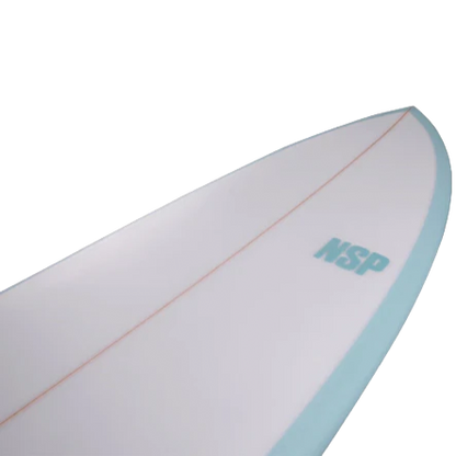 NSP Kingfish 6'4 PU Shortboard Surfboard - Blue Powder