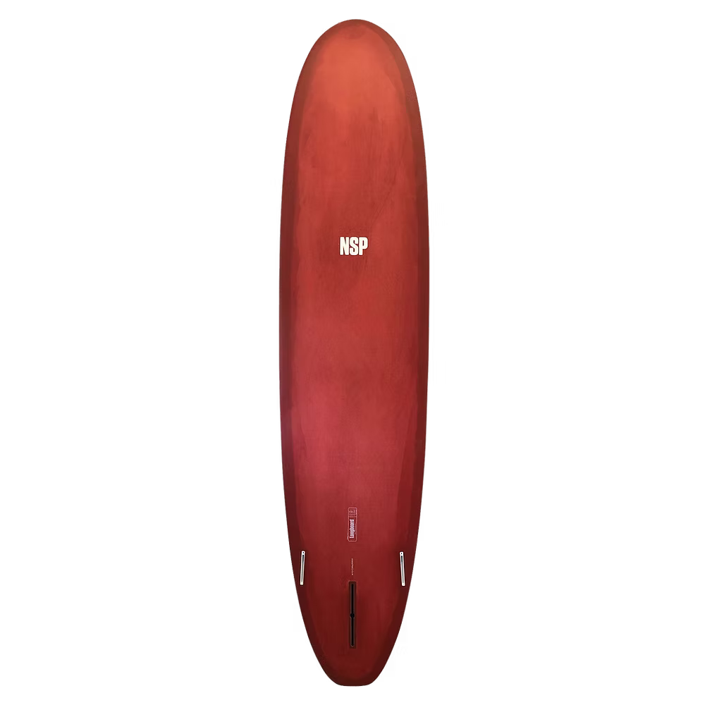 NSP Protech 8'0 Longboard Surfboard Red