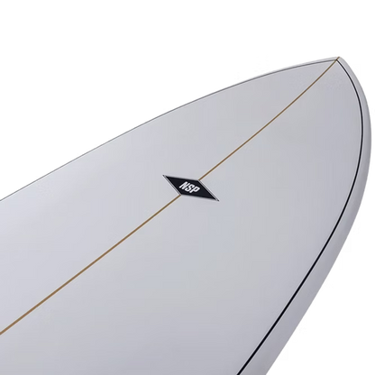 NSP Elements Double Vision Shortboard Surfboard 6'2" - White