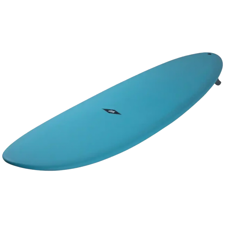 NSP Protech Funboard 7'6" Mini Mal Surfboard - Ocean Tint
