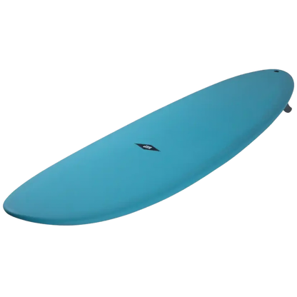 NSP Protech Funboard 7'6" Mini Mal Surfboard - Ocean Tint