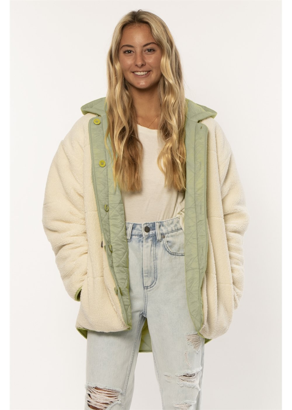 Sisstrevolution Sublime Ls Wvn Jacket ladies jacket Sisstrevolution