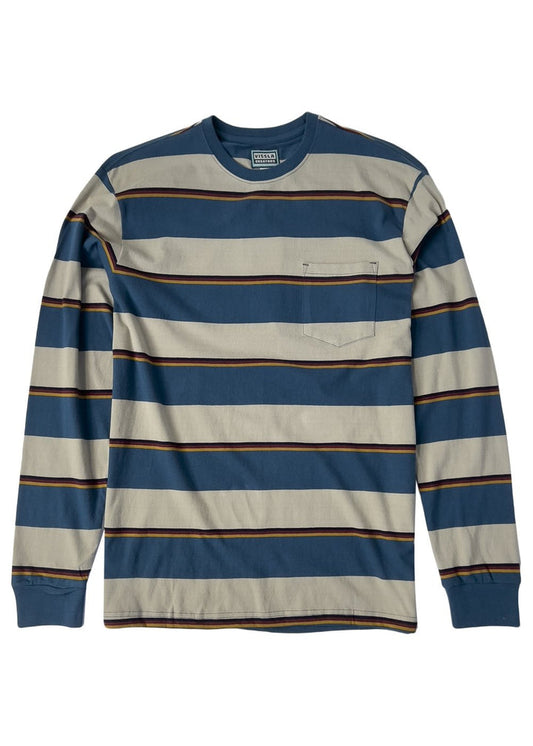 Vissla Creators Stripe LS Pocket Tee long sleeve tee shirt Vissla