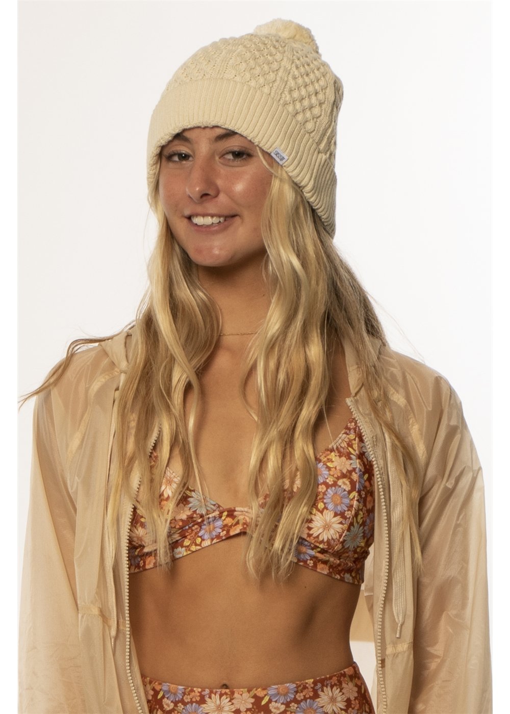 Sisstrevolution Fantasy Beanie ladies hat Sisstrevolution Sea Salt One size