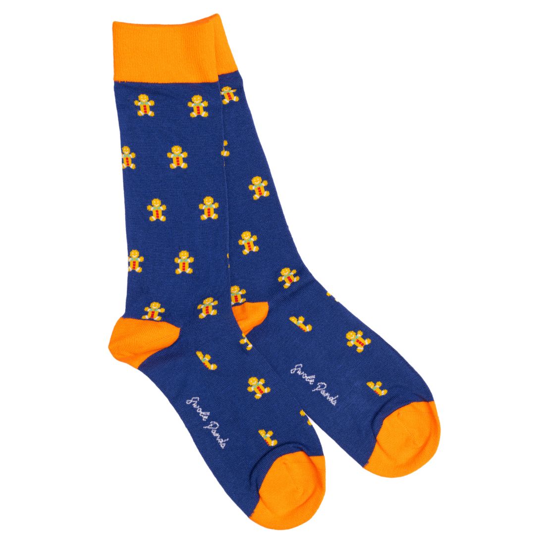 Gingerbread Men Bamboo Socks Socks Swole Panda