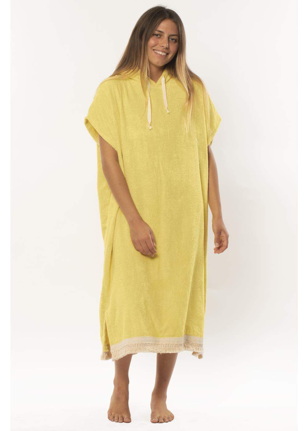 Sisstrevolution Playa Hooded Towel poncho Sisstrevolution O/S Pina