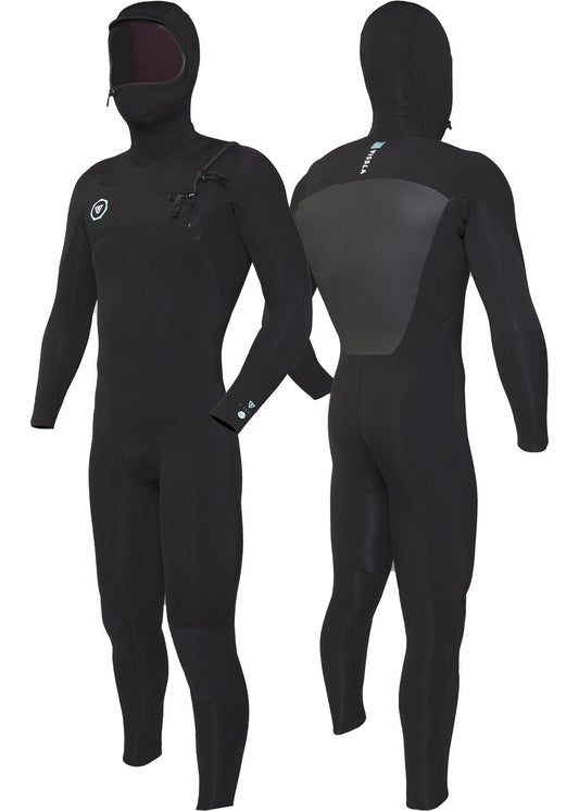 Vissla 7 Seas 5-4-3 full hooded chest zip 7 seas wetsuit Vissla