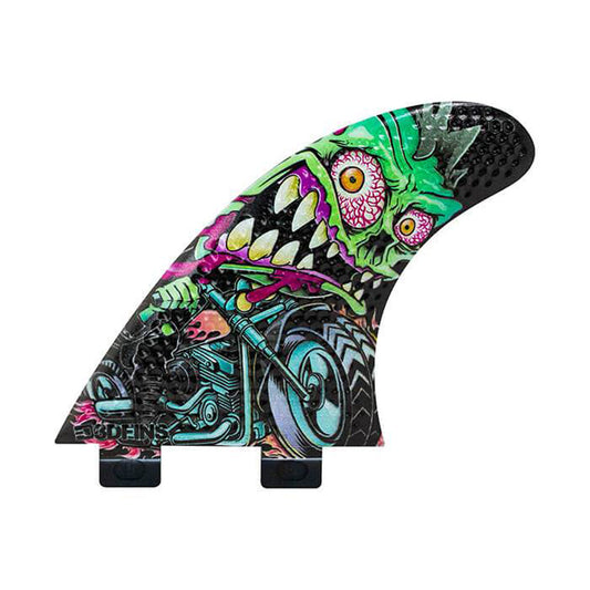 3D Fins - All Rounder 5 Fin - Medium - Rider (FCS1/Futures) Surfboard Fins 3D Fins