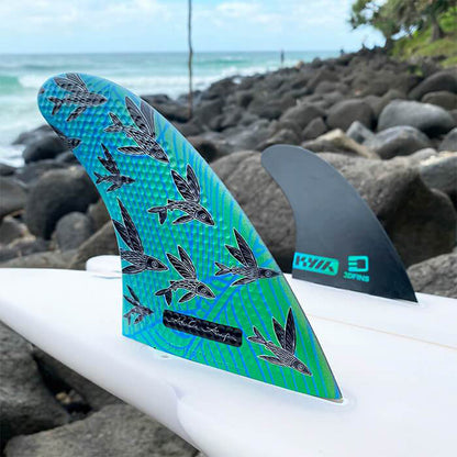 3D Fins - Akila Aipa Twin - Flying Fish (FCS1/FCS2/Futures) Surfboard Fins 3D Fins