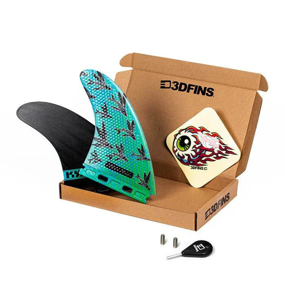 3D Fins - Akila Aipa Twin - Flying Fish (FCS1/FCS2/Futures) Surfboard Fins 3D Fins Futures