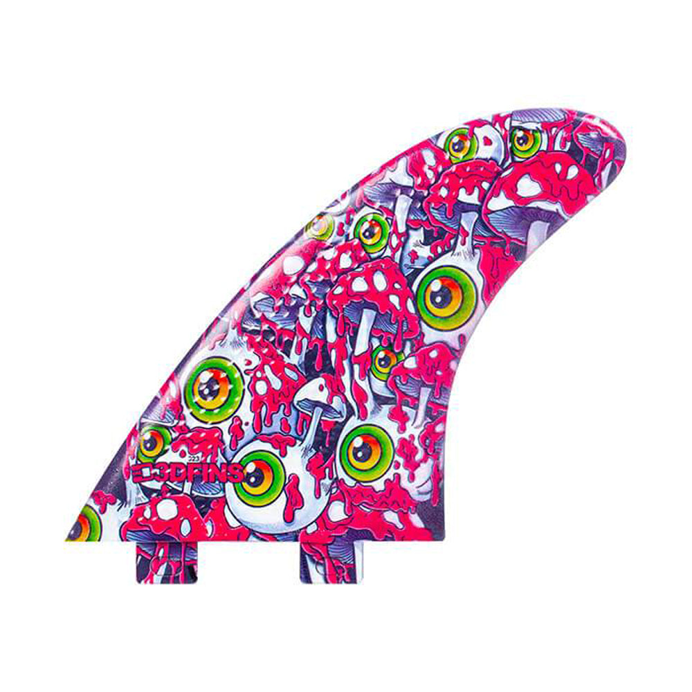 3D Fins - Akila Aipa Twin - Mushy (FCS1/Futures) Surfboard Fins 3D Fins