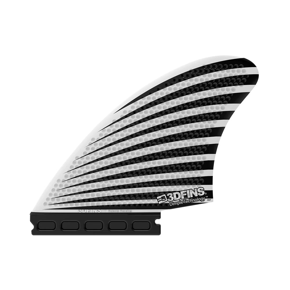 3D Fins - Speed Keel Twin - B&W Starburst (FCS1/Futures) Surfboard Fins 3D Fins Futures