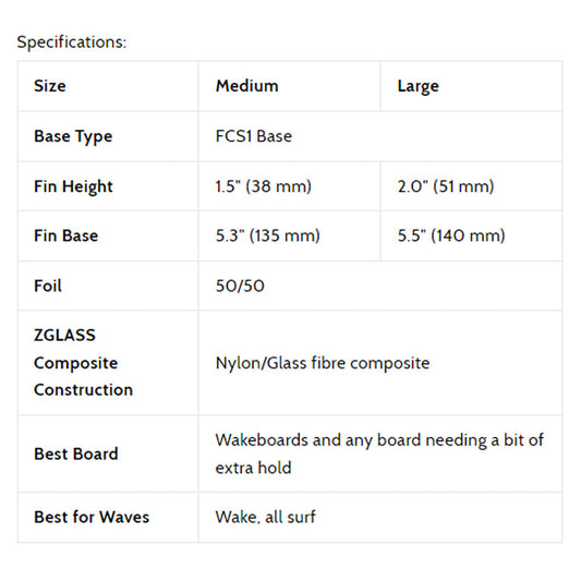 3D Fins - Switchblade - Large - Island Style (Futures)