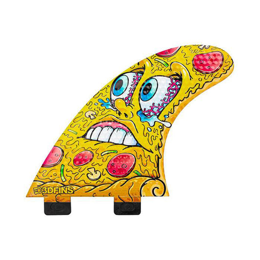 3D Fins - All Rounder Thruster - Medium - Pizza (FCS1/FCS2/Futures) Surfboard Fins 3D Fins